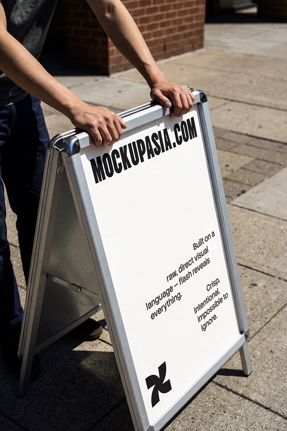 Design Studies: A-Frame Sign Mockup - Image 2