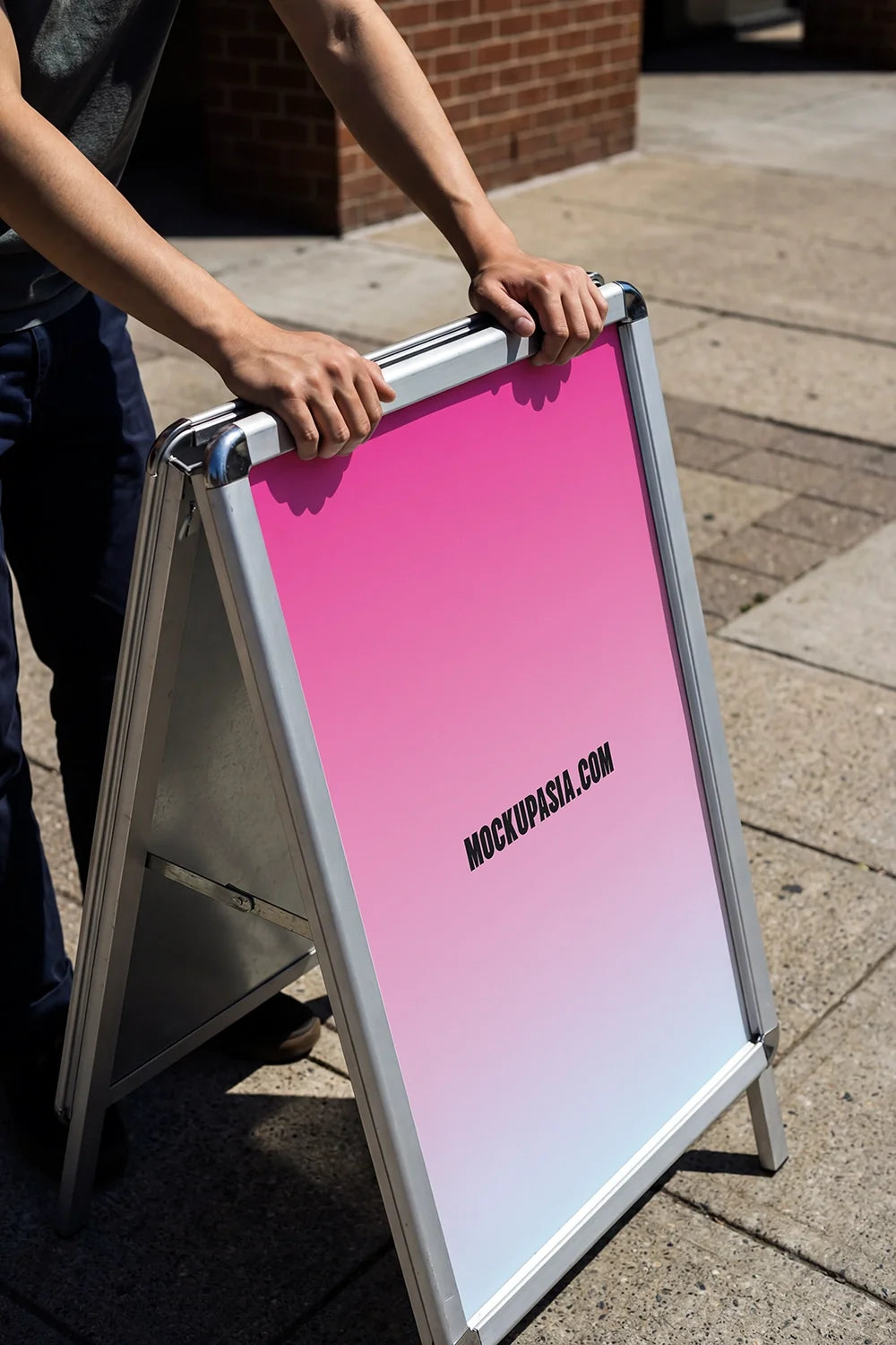 Design Studies: A-Frame Sign Mockup - Image 3