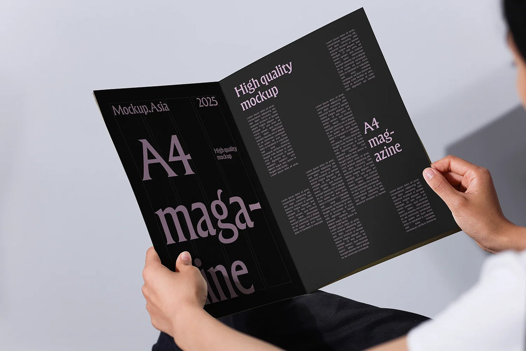 Design Studies: Magazine Mockup A403