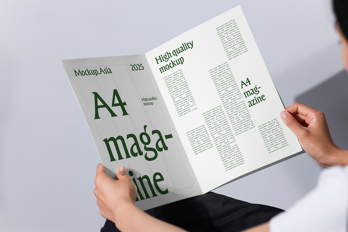 Design Studies: Magazine Mockup A403 - Image 2