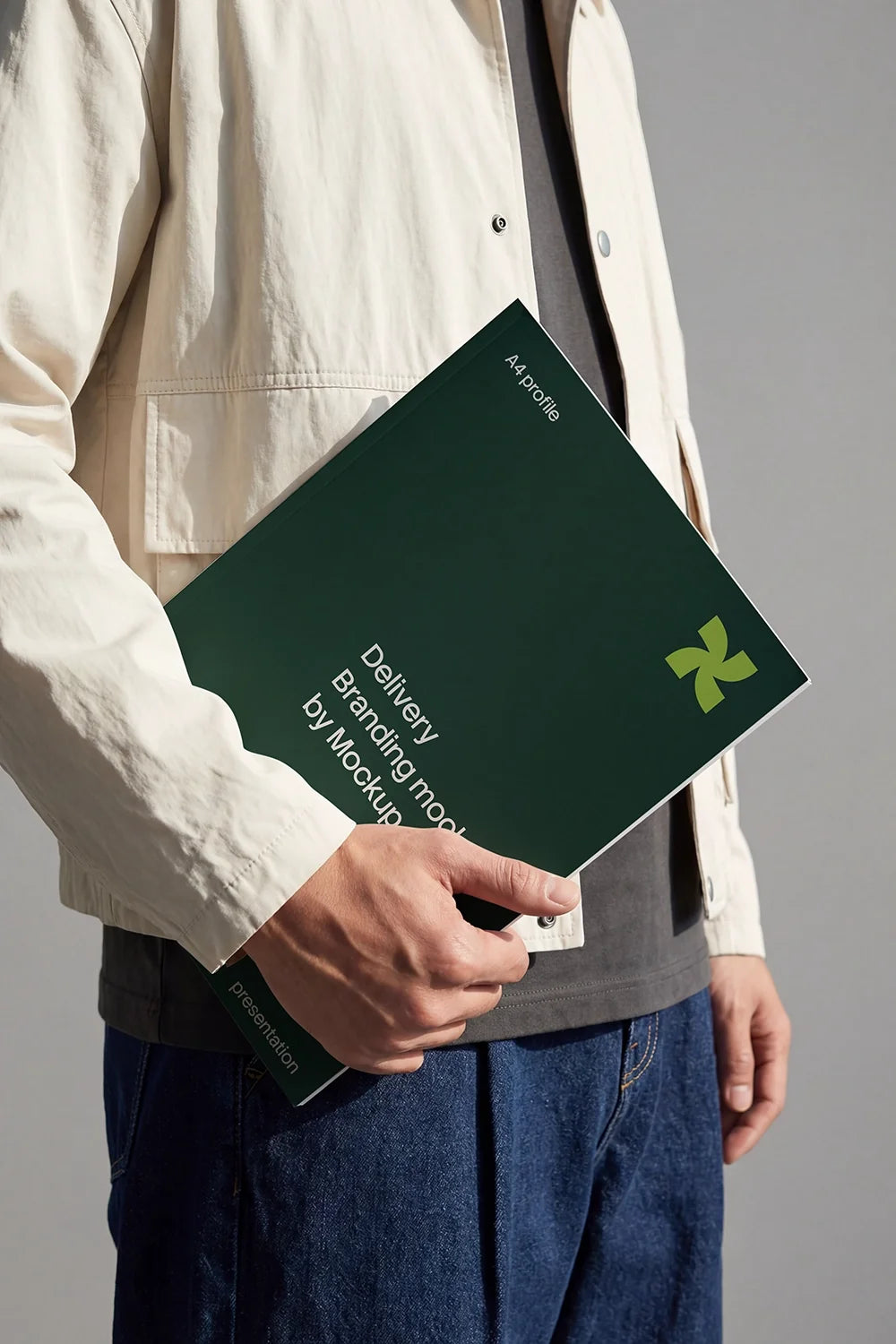 Design Studies: A4 Perfect Bound Book Mockup