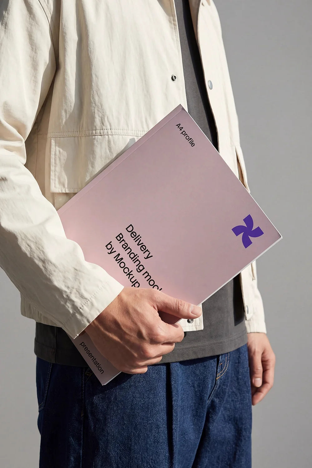 Design Studies: A4 Perfect Bound Book Mockup - Image 3