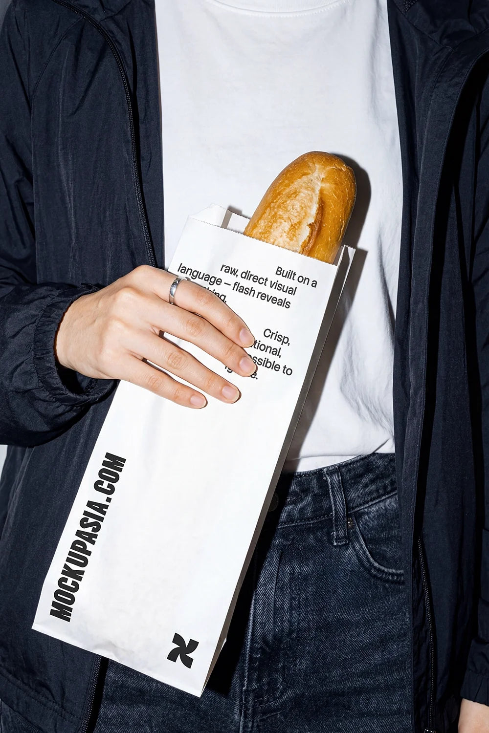 Design Studies: Bakery Paper Bag Mockup - Image 2