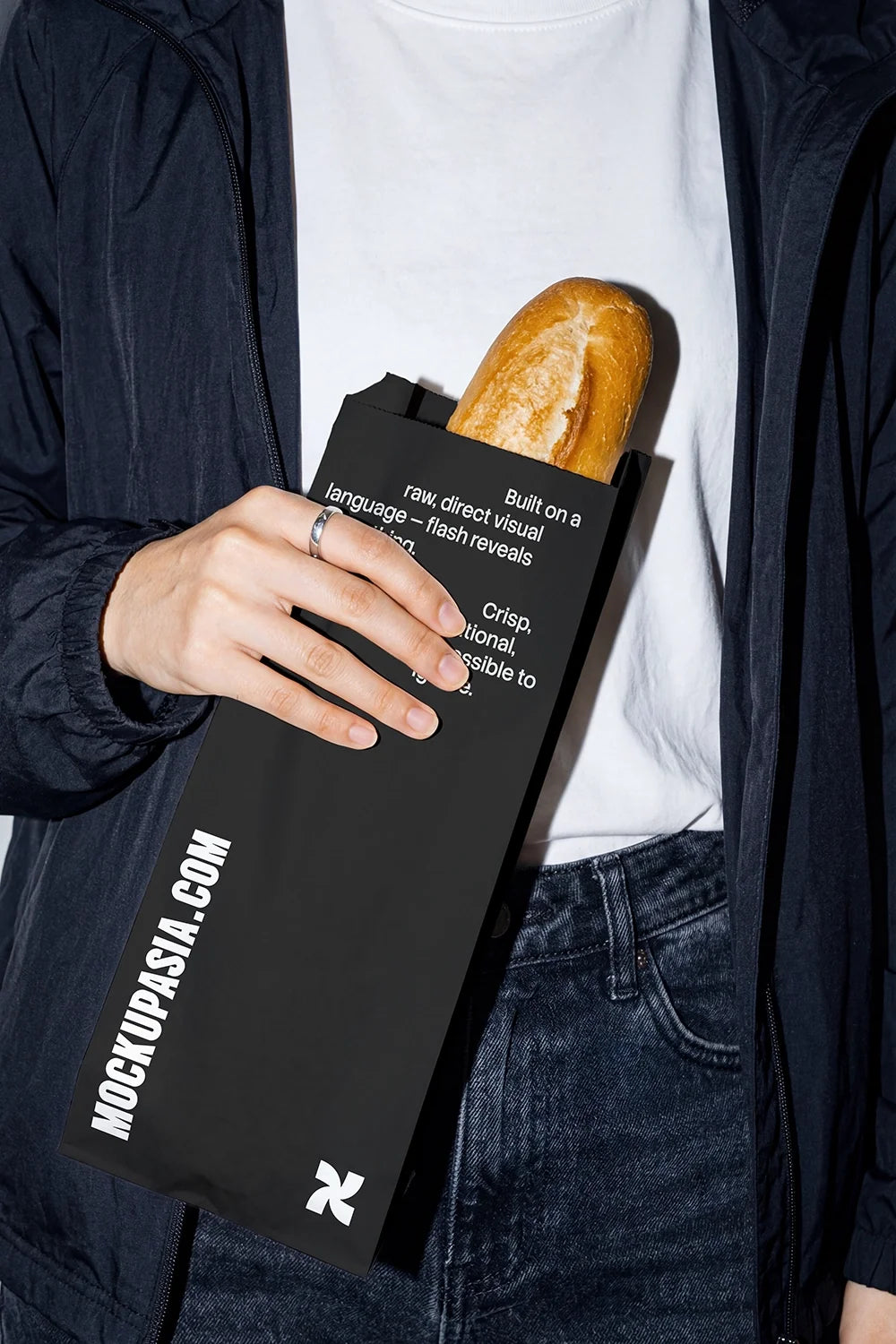 Design Studies: Bakery Paper Bag Mockup
