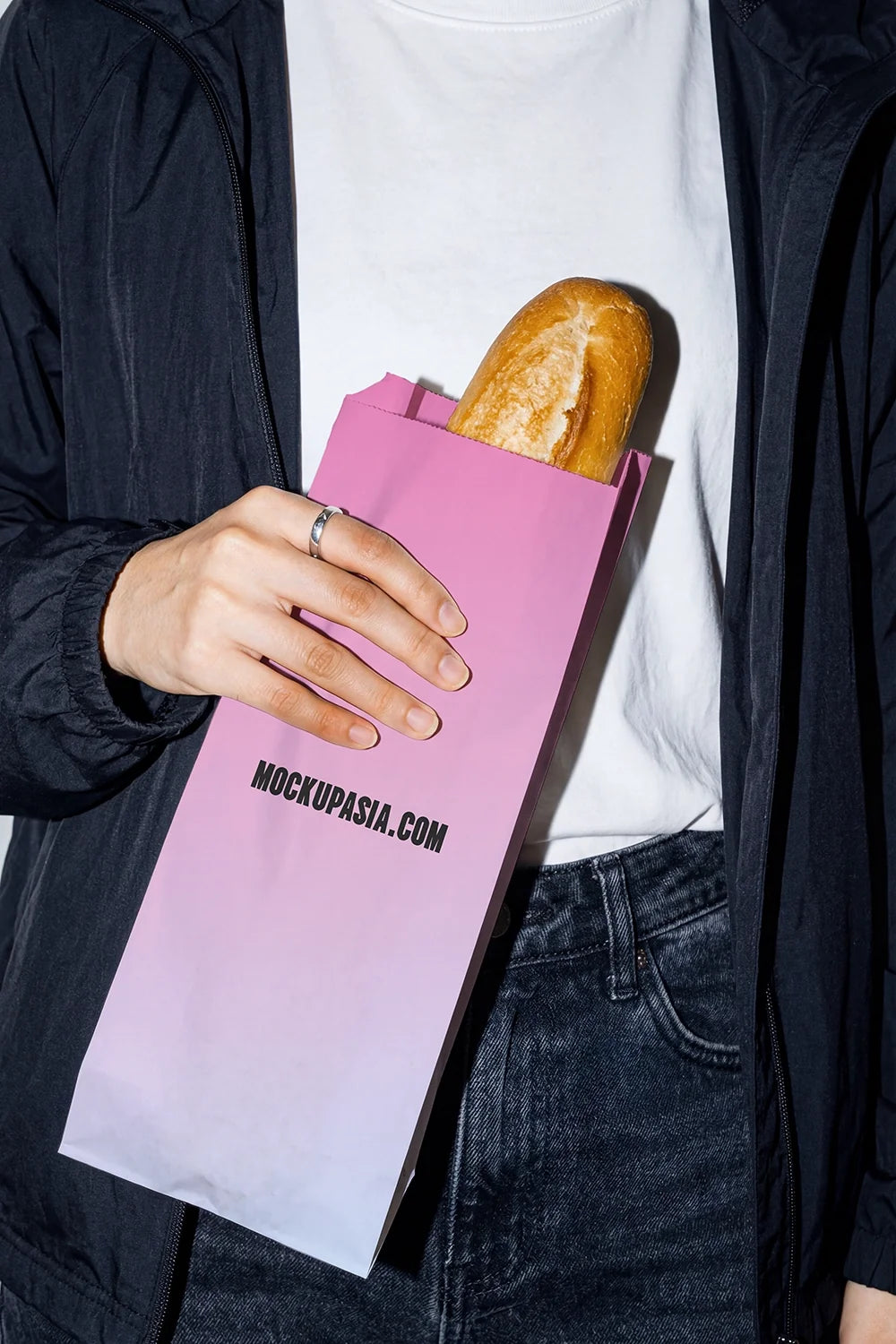 Design Studies: Bakery Paper Bag Mockup - Image 3