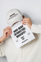 Design Studies: Baseball Cap and Kraft Bag Mockup - Image 2