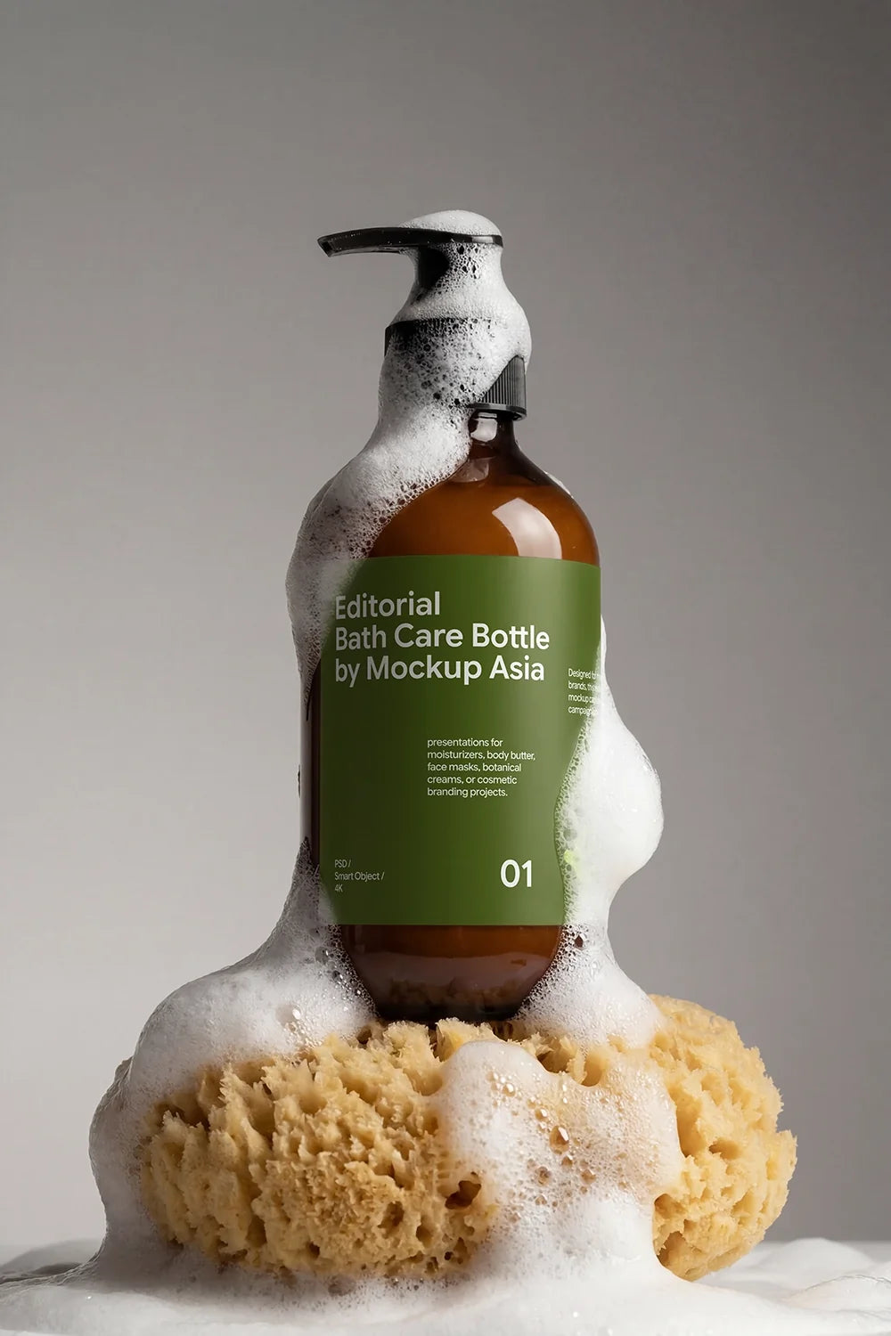 Design Studies: Bath Care Bottle Mockup - Image 3