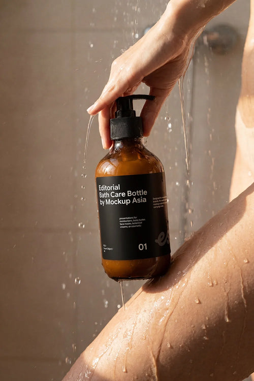 Design Studies: Bath Care Bottle Mockup