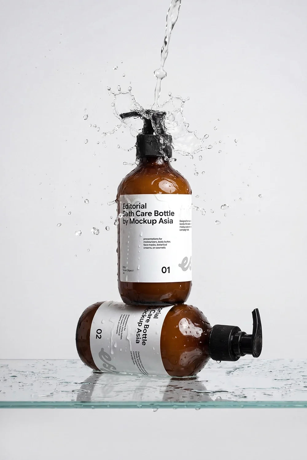 Design Studies: Bath Care Bottle Mockup - Image 2