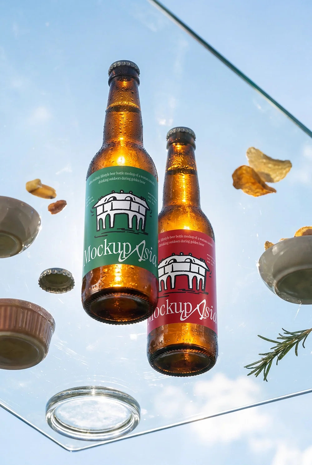 Design Studies: Beer Bottle Mockup