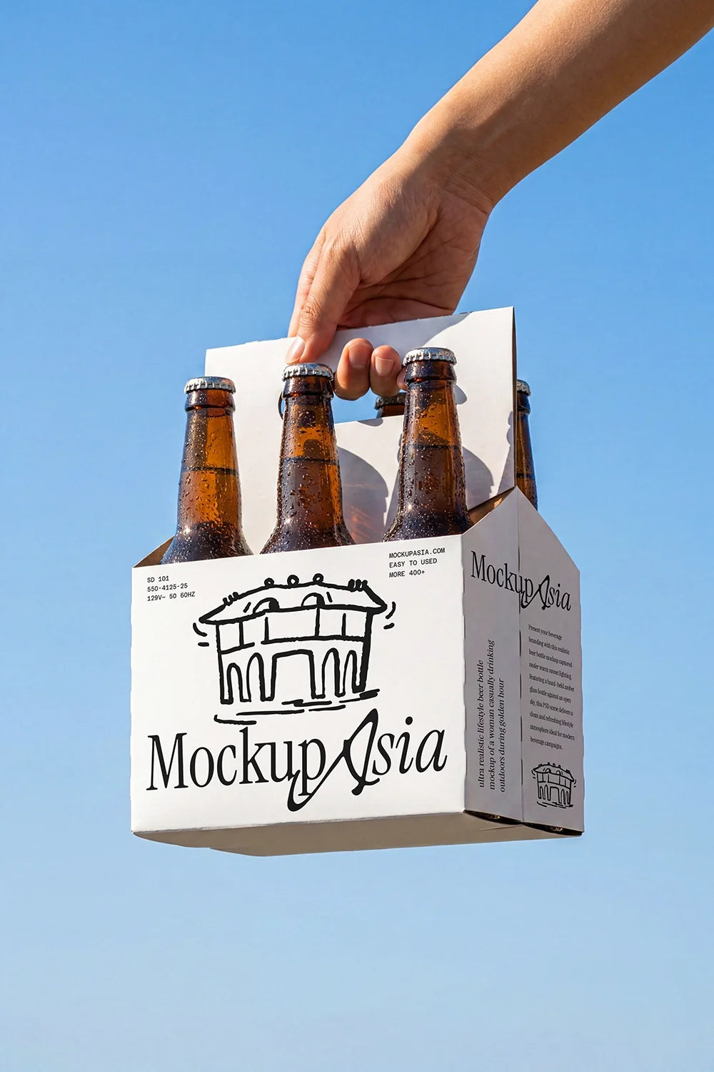 Design Studies: Beer Carrier Box Mockup - Image 2