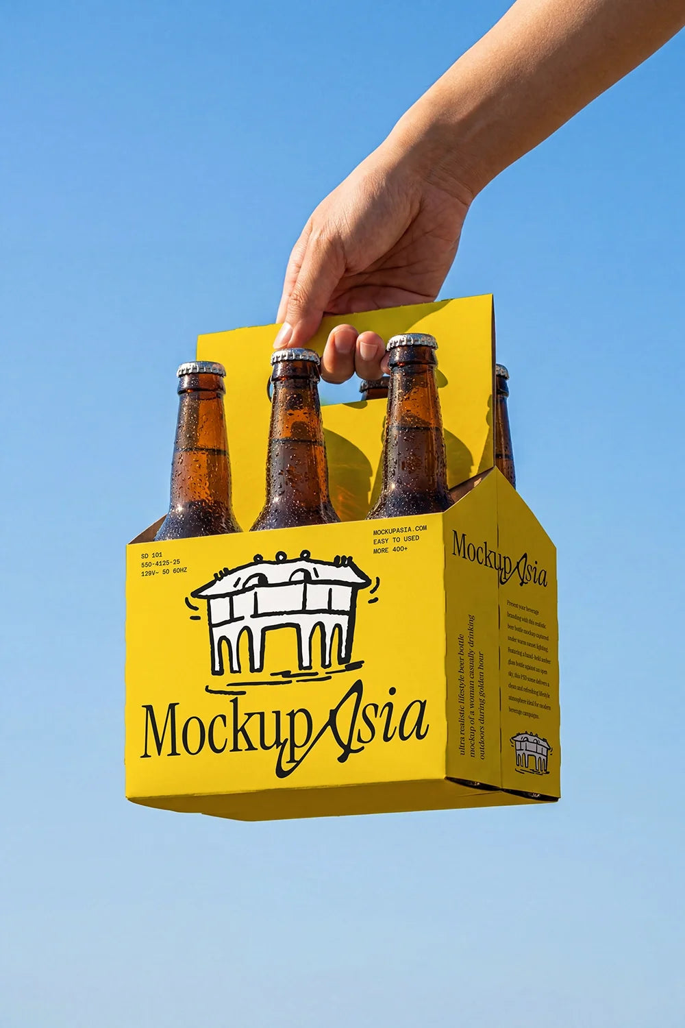 Design Studies: Beer Carrier Box Mockup - Image 3