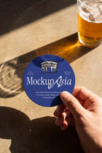 Design Studies: Beer Coaster Mockup