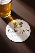 Design Studies: Beer Coaster Mockup - Image 2