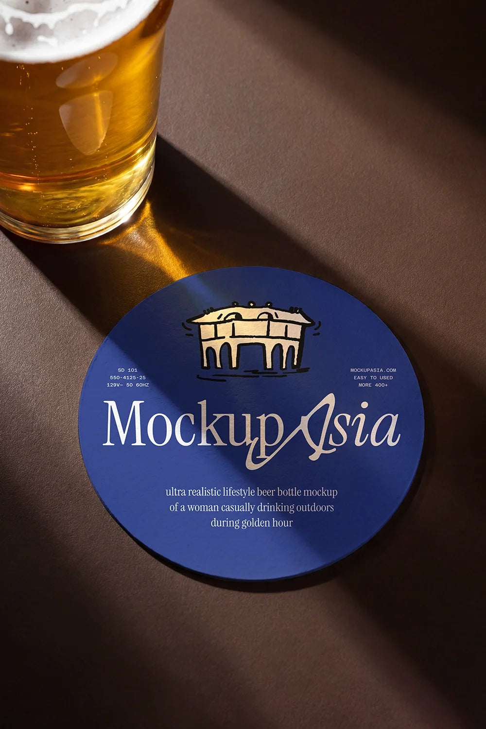 Design Studies: Beer Coaster Mockup