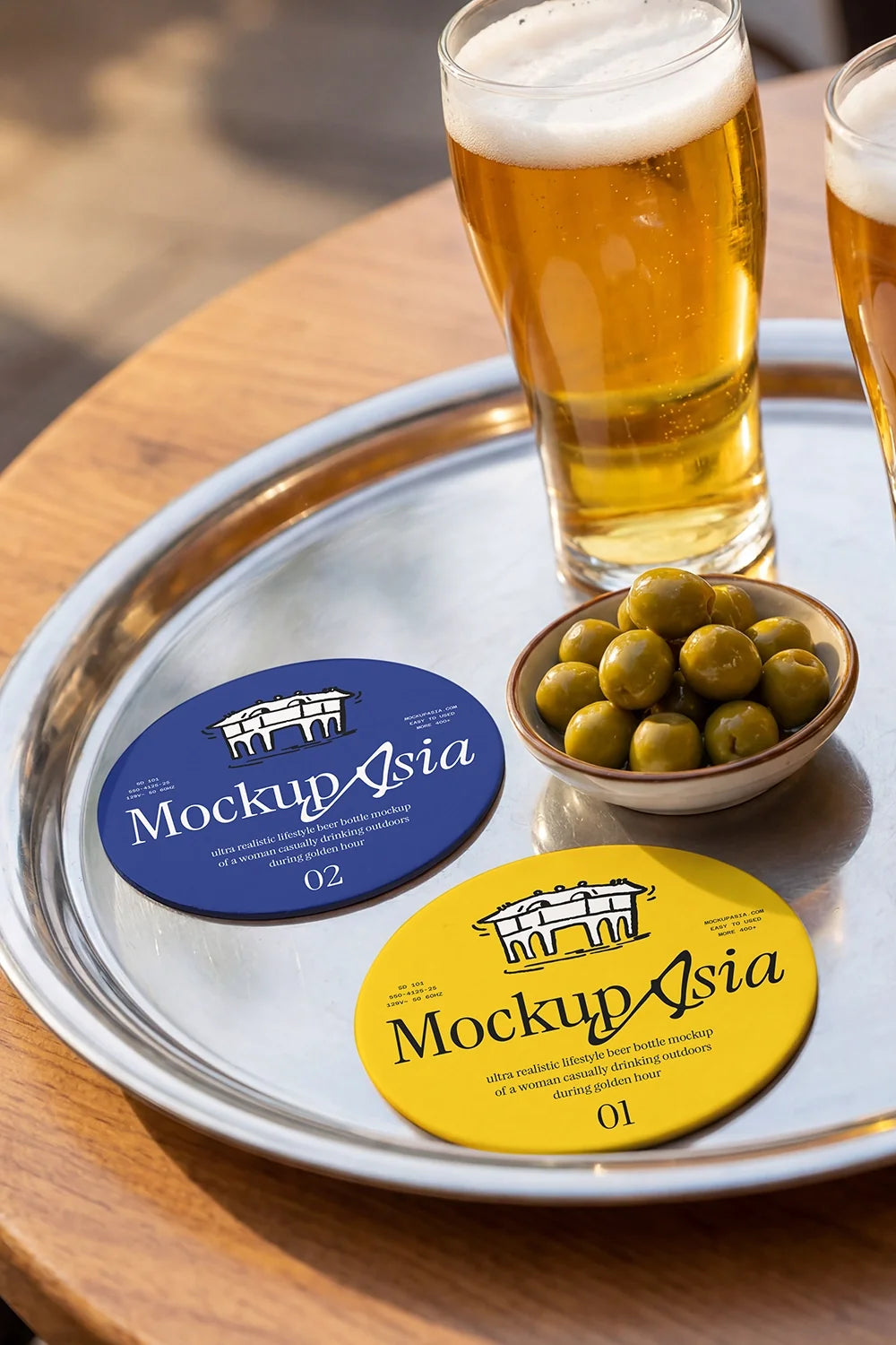 Design Studies: Beer Coaster Mockup