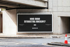 Design Studies: Billboard Mockup