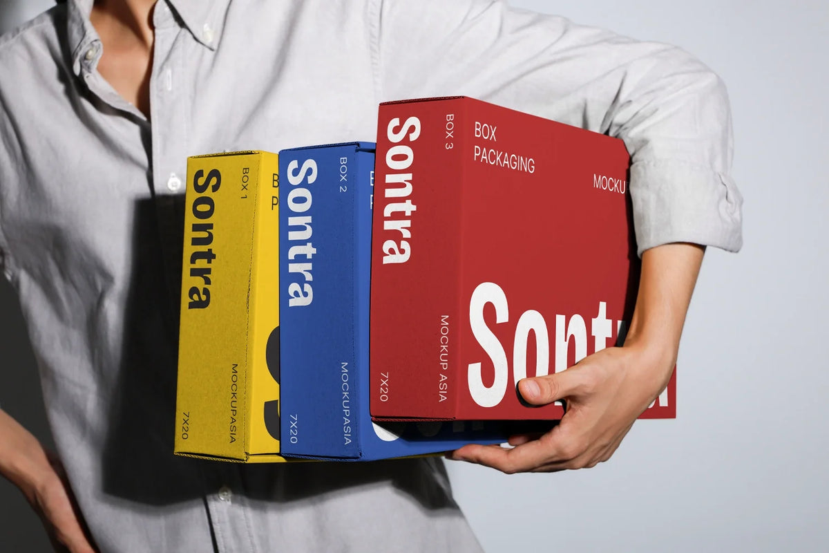 Design Studies: Box Packaging Mockup - Image 3