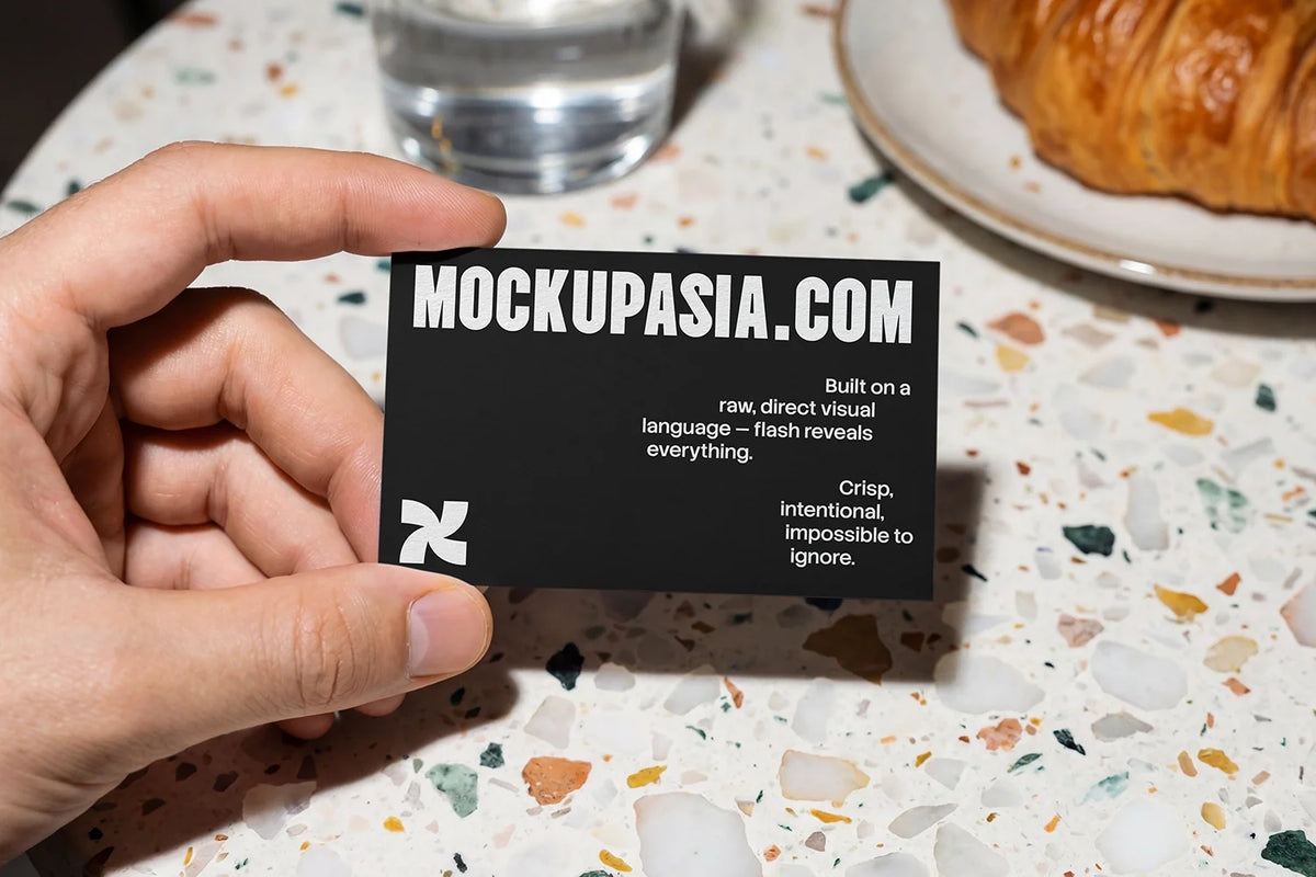 Design Studies: Business Card Mockup