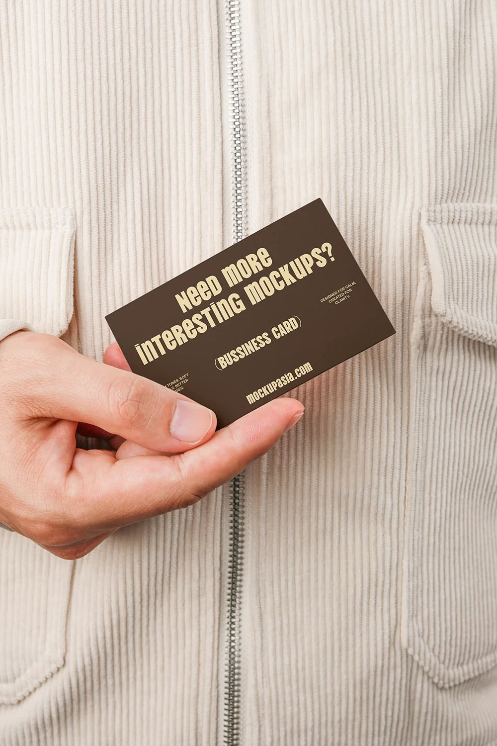Design Studies: Business Card Mockup