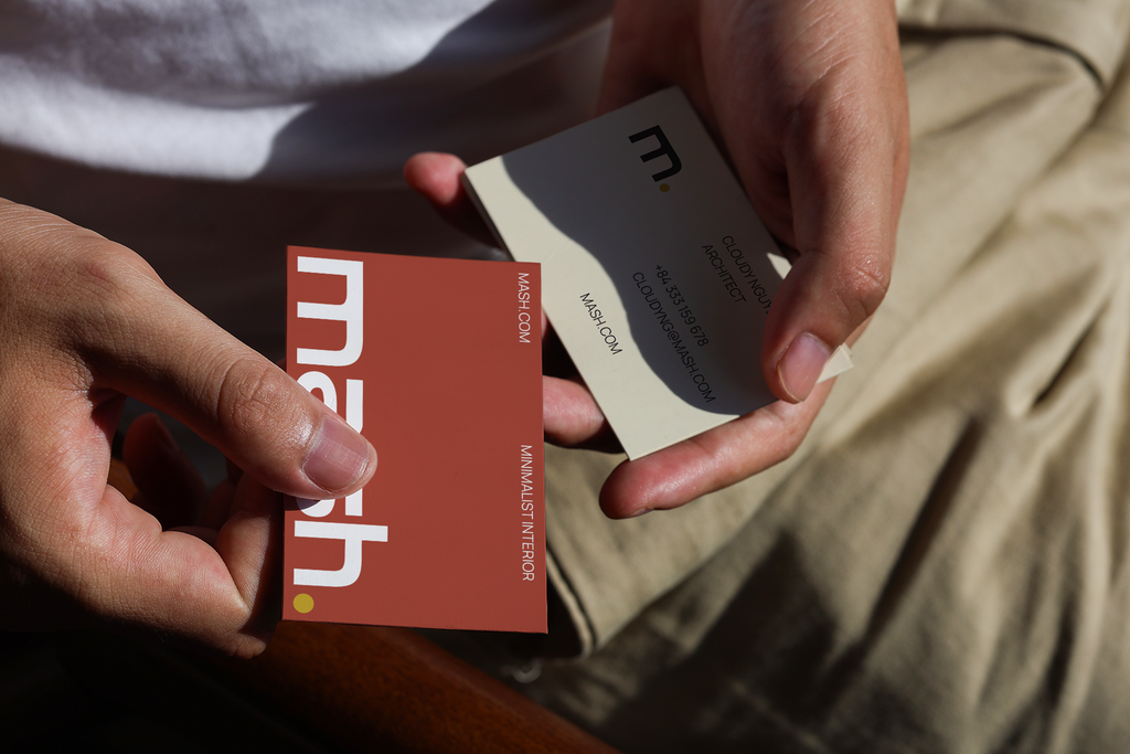 Design Studies: Business Card Mockup