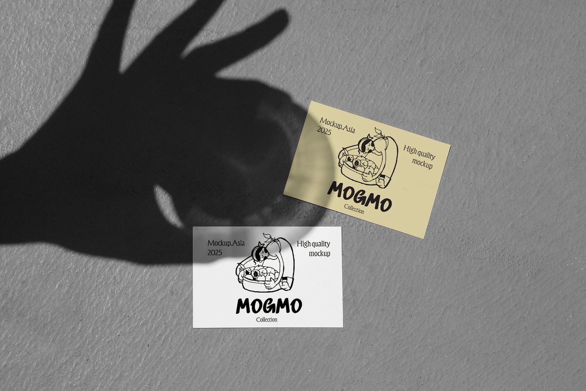 Design Studies: Business card Mockup