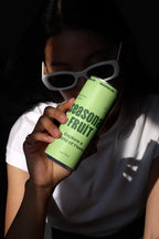 Design Studies: Slim Can & Soda Can Mockup CF03 – Held to Face, Window Light