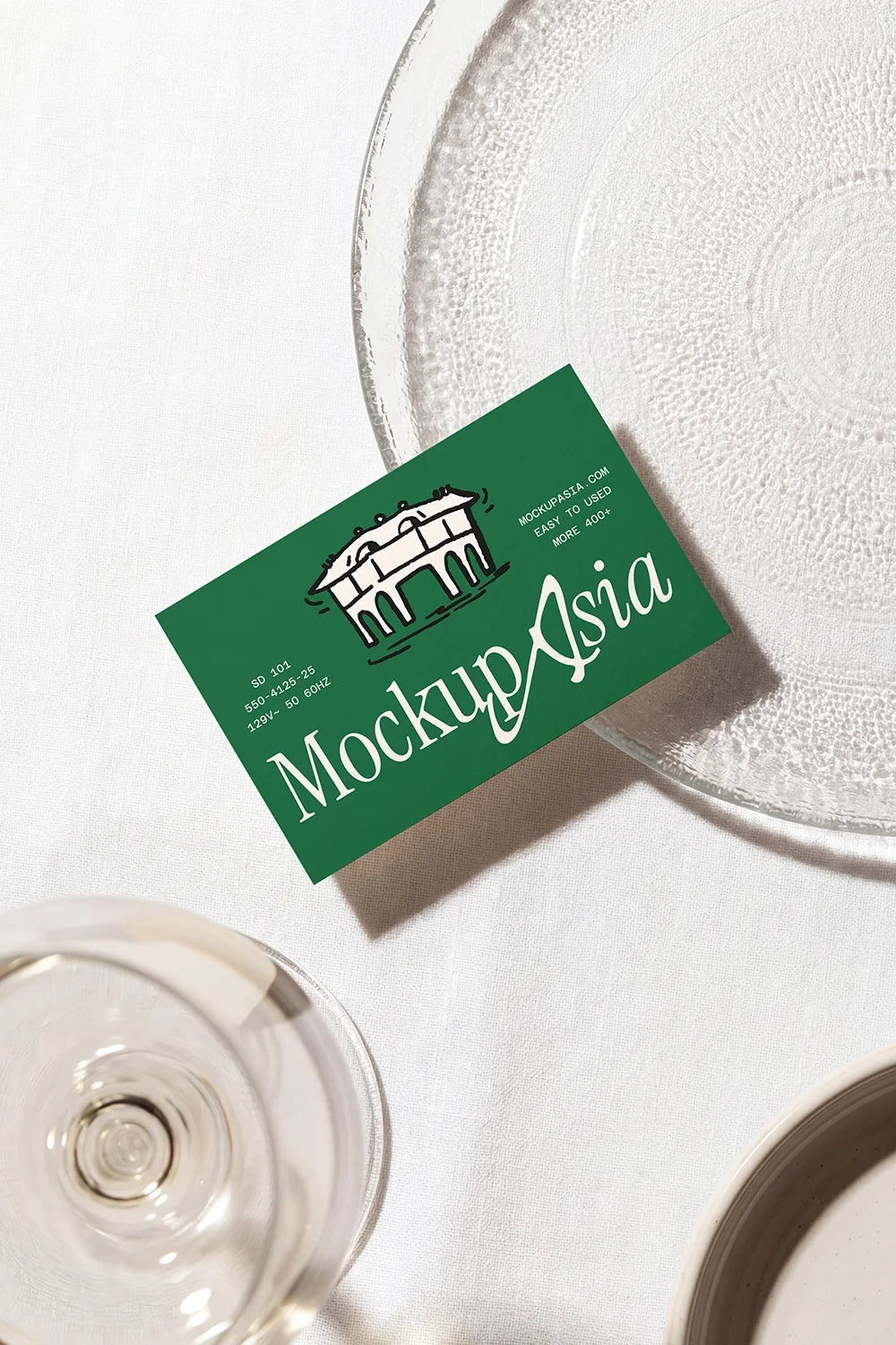 Design Studies: Business card Mockup