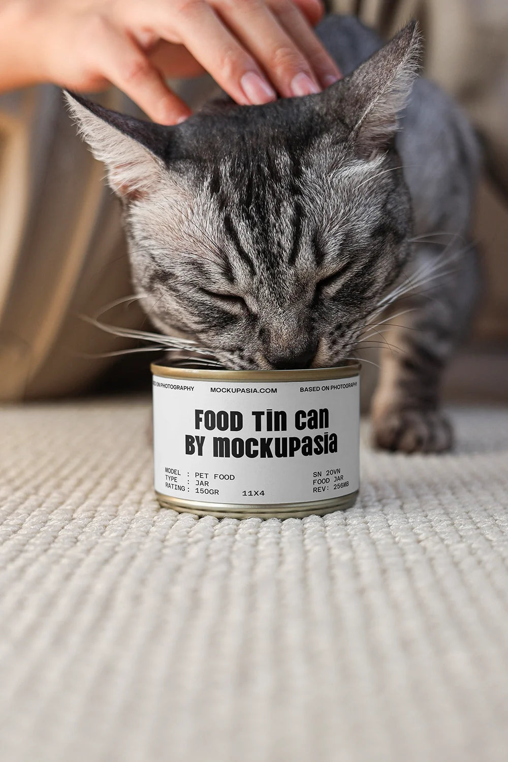 Design Studies: Cat Food Can Mockup - Image 2