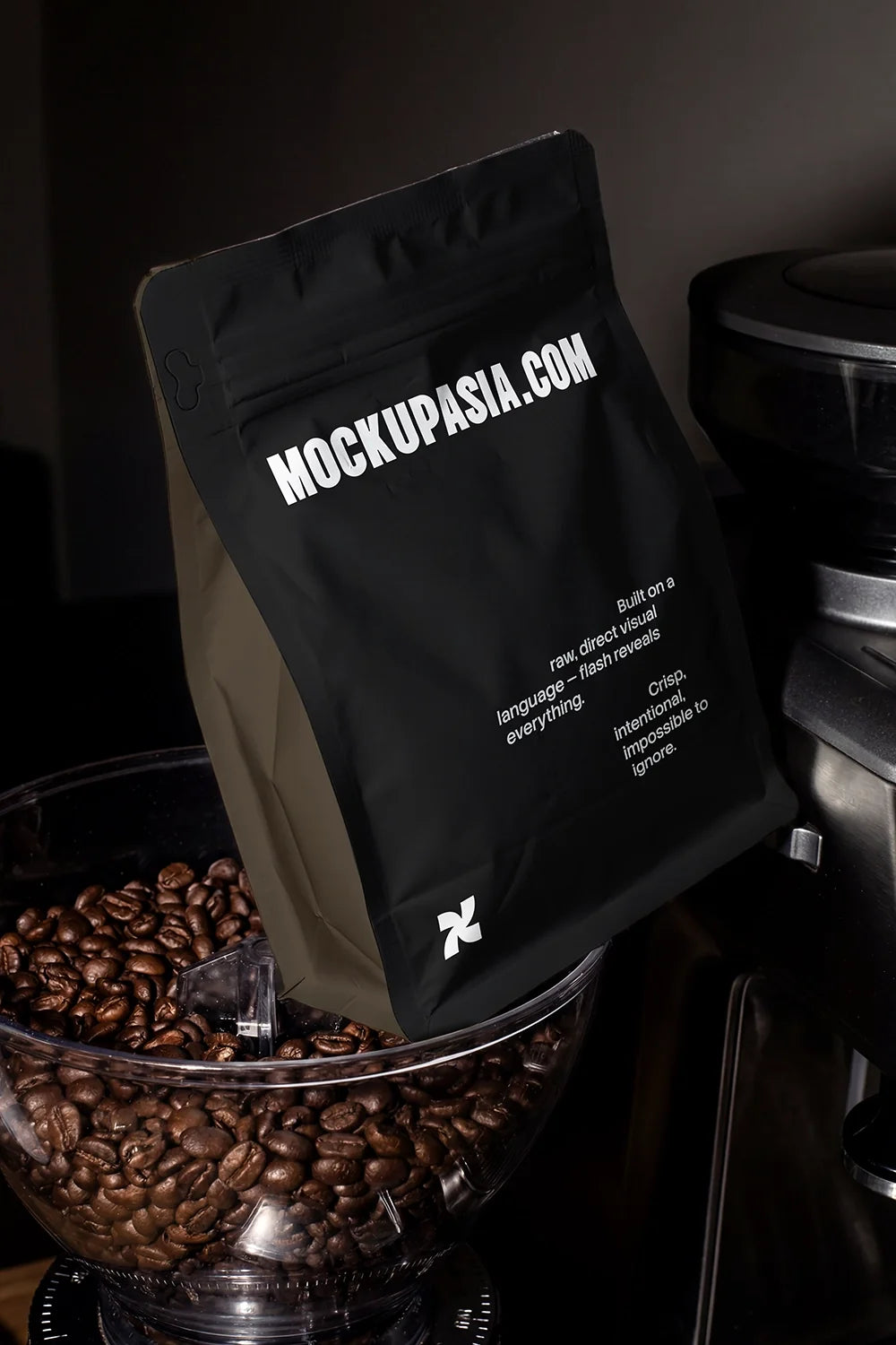Design Studies: Coffee bag mockup