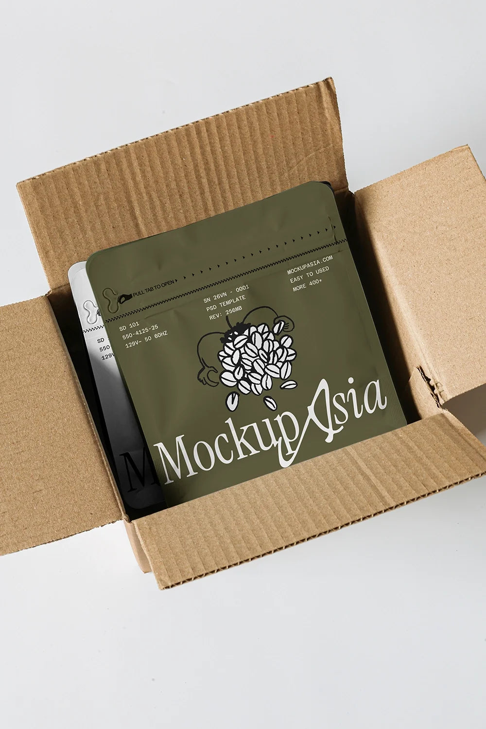 Design Studies: Coffee Bag Mockup