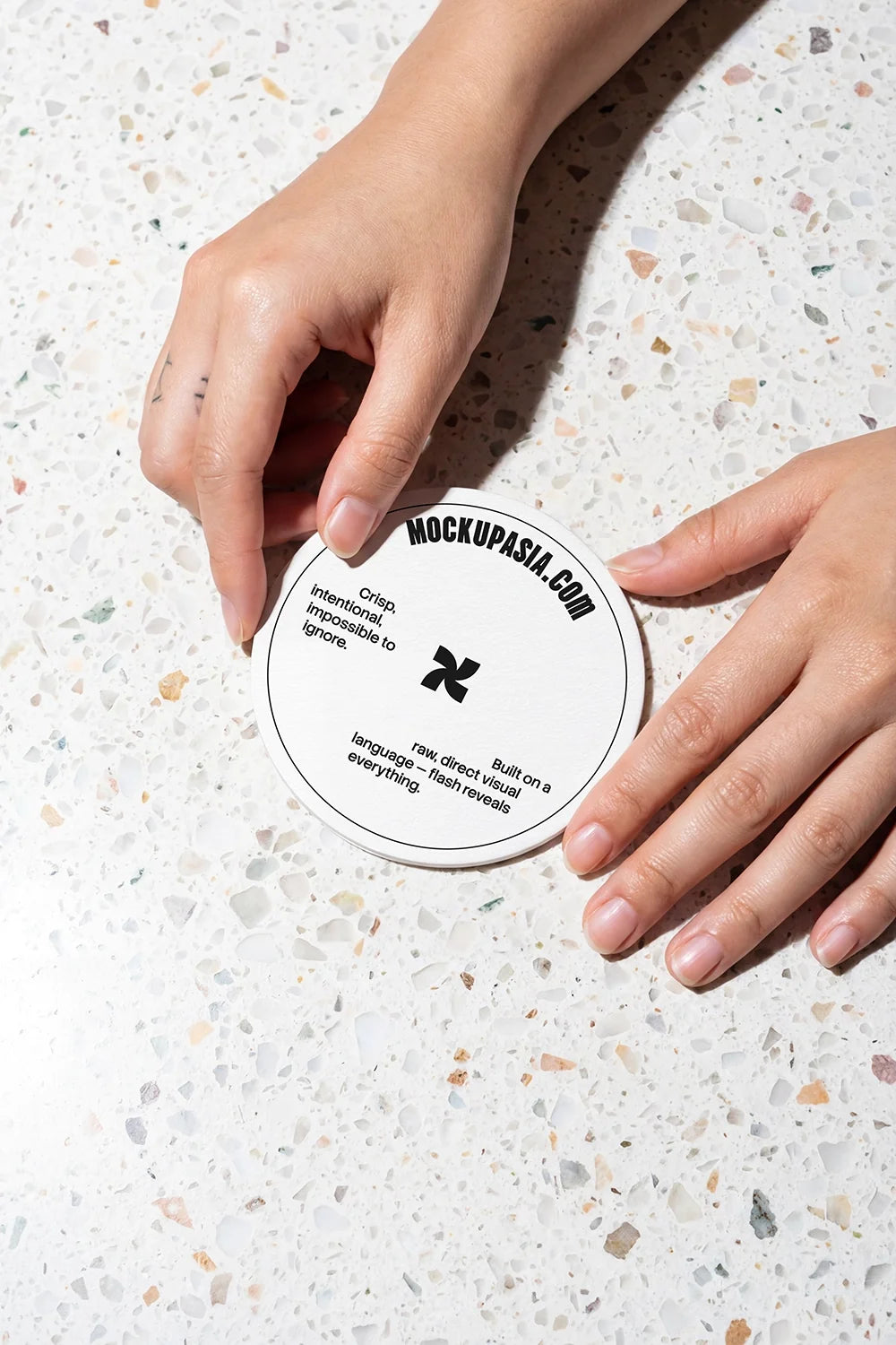Design Studies: Coffee Coaster Mockup - Image 2