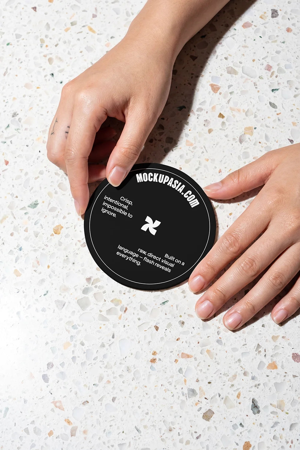 Design Studies: Coffee Coaster Mockup