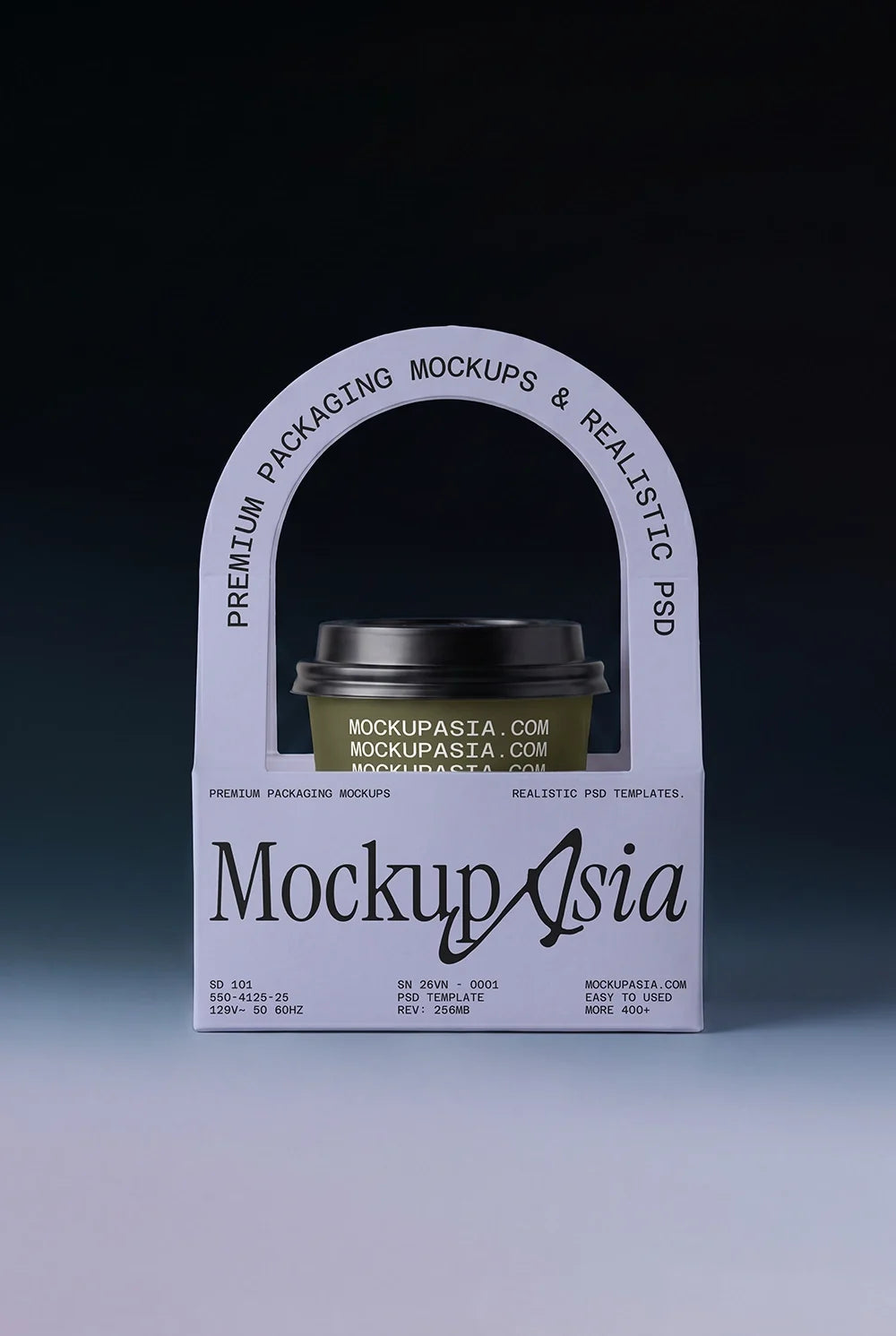 Design Studies: Coffee Cup Carrier Mockup - Image 3
