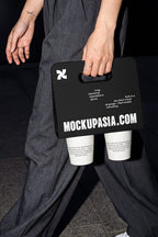 Design Studies: Coffee Cup Carrier Mockup