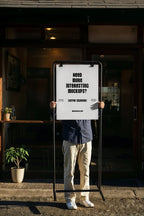 Design Studies: Coffee Signboard Mockup - Image 2