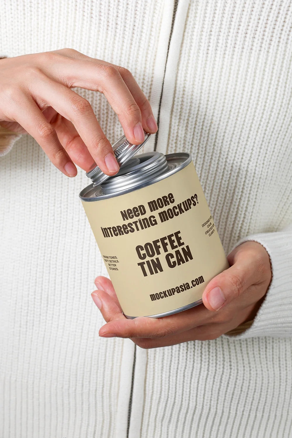 Design Studies: Coffee Tin Can Mockup - Image 3