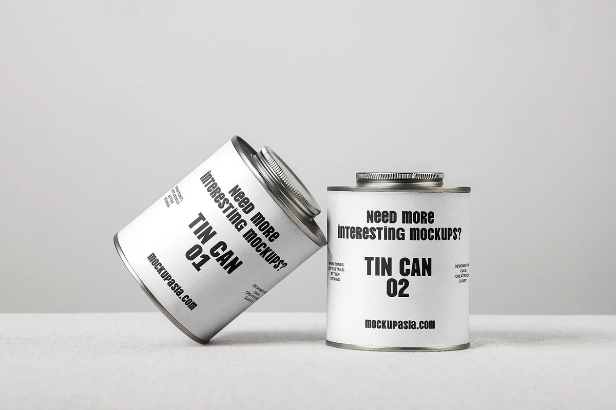 Design Studies: Coffee Tin Can Mockup - Image 2