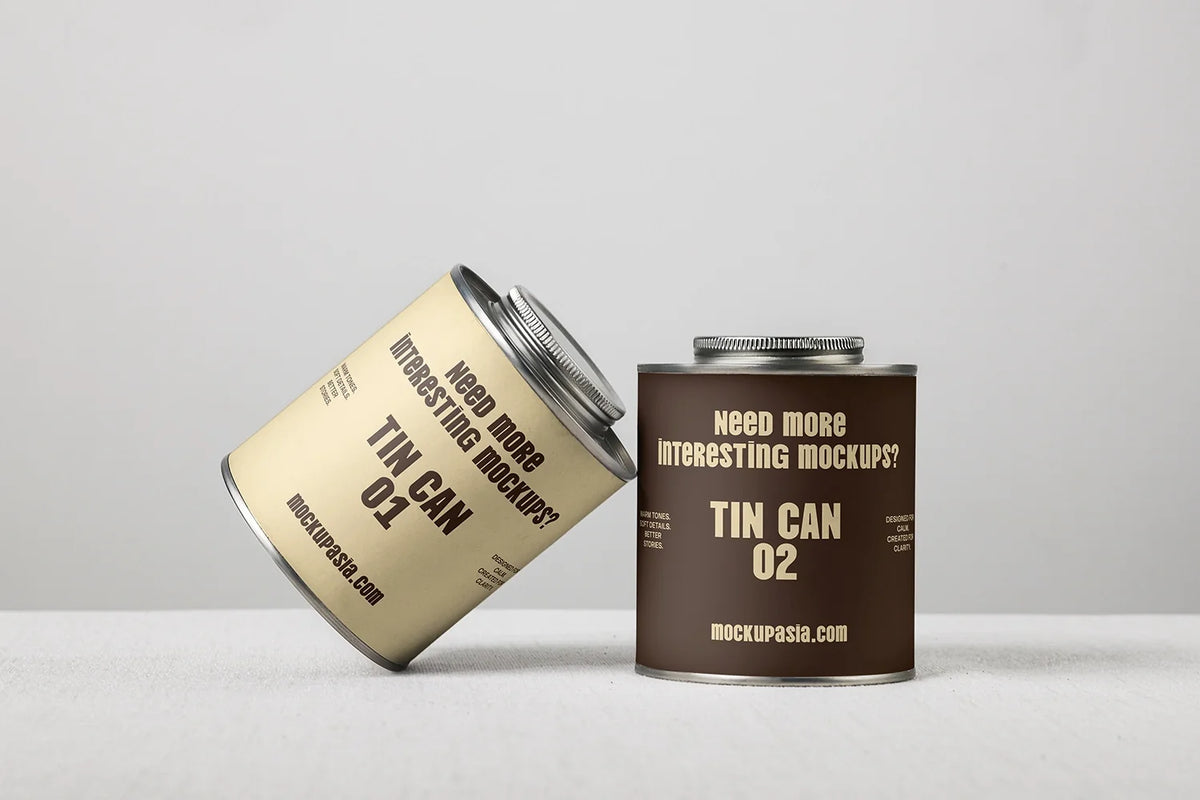 Design Studies: Coffee Tin Can Mockup - Image 3