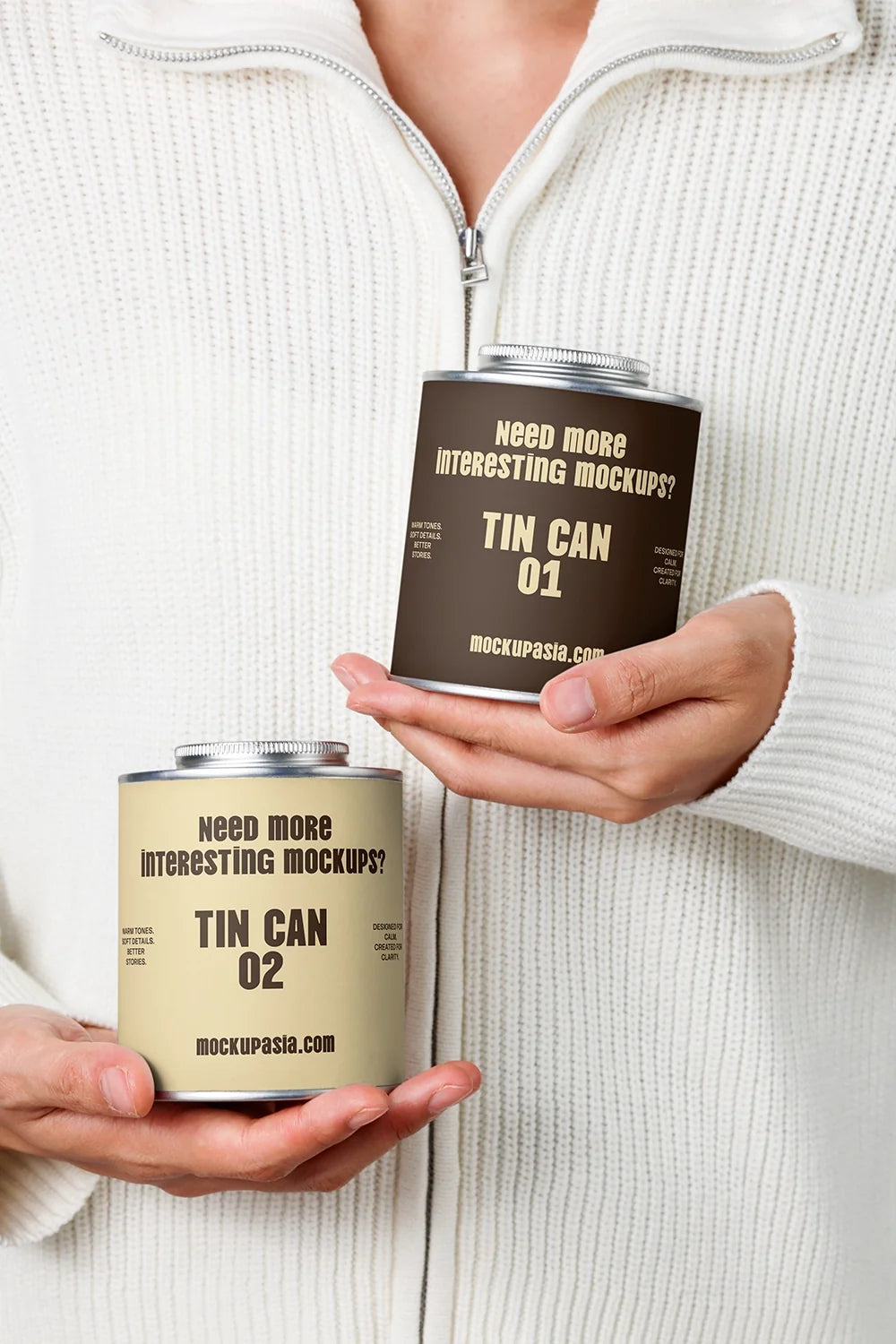 Design Studies: Coffee Tin Can Mockup
