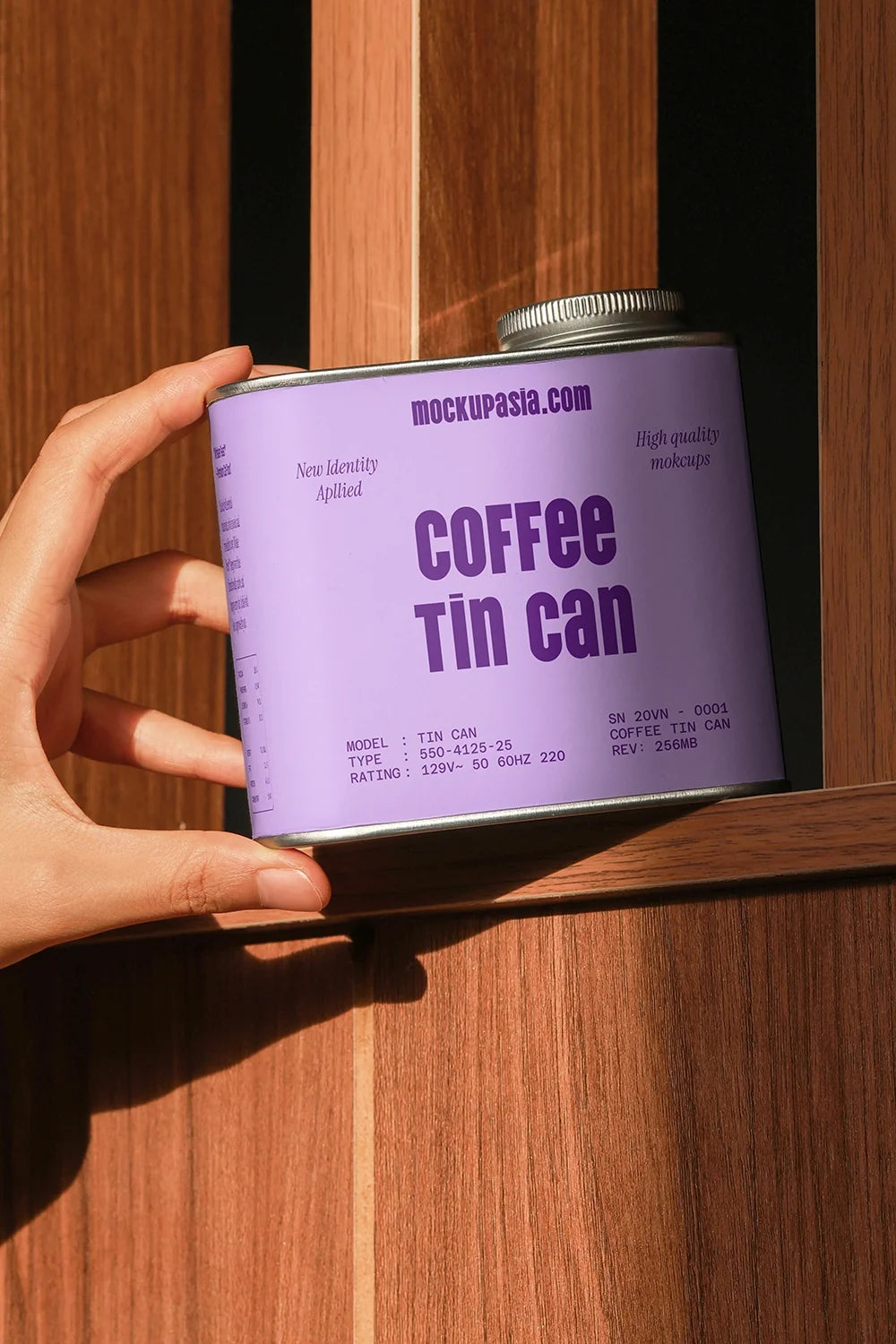 Design Studies: Coffee Tin Can Mockup - Image 3