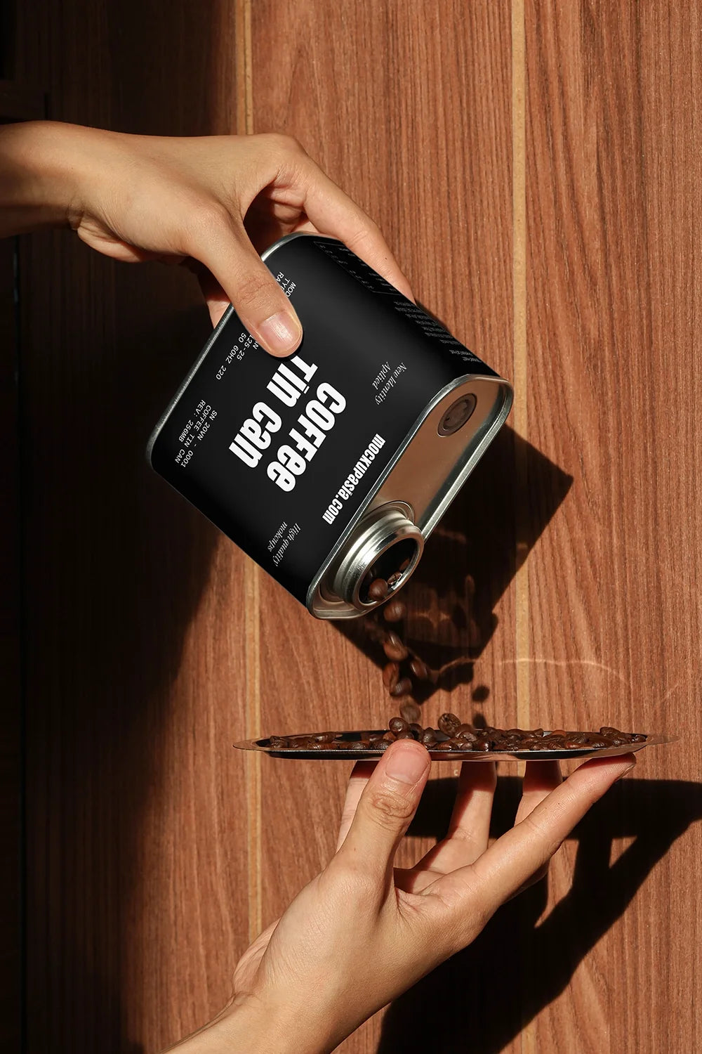 Design Studies: Coffee Tin Mockup