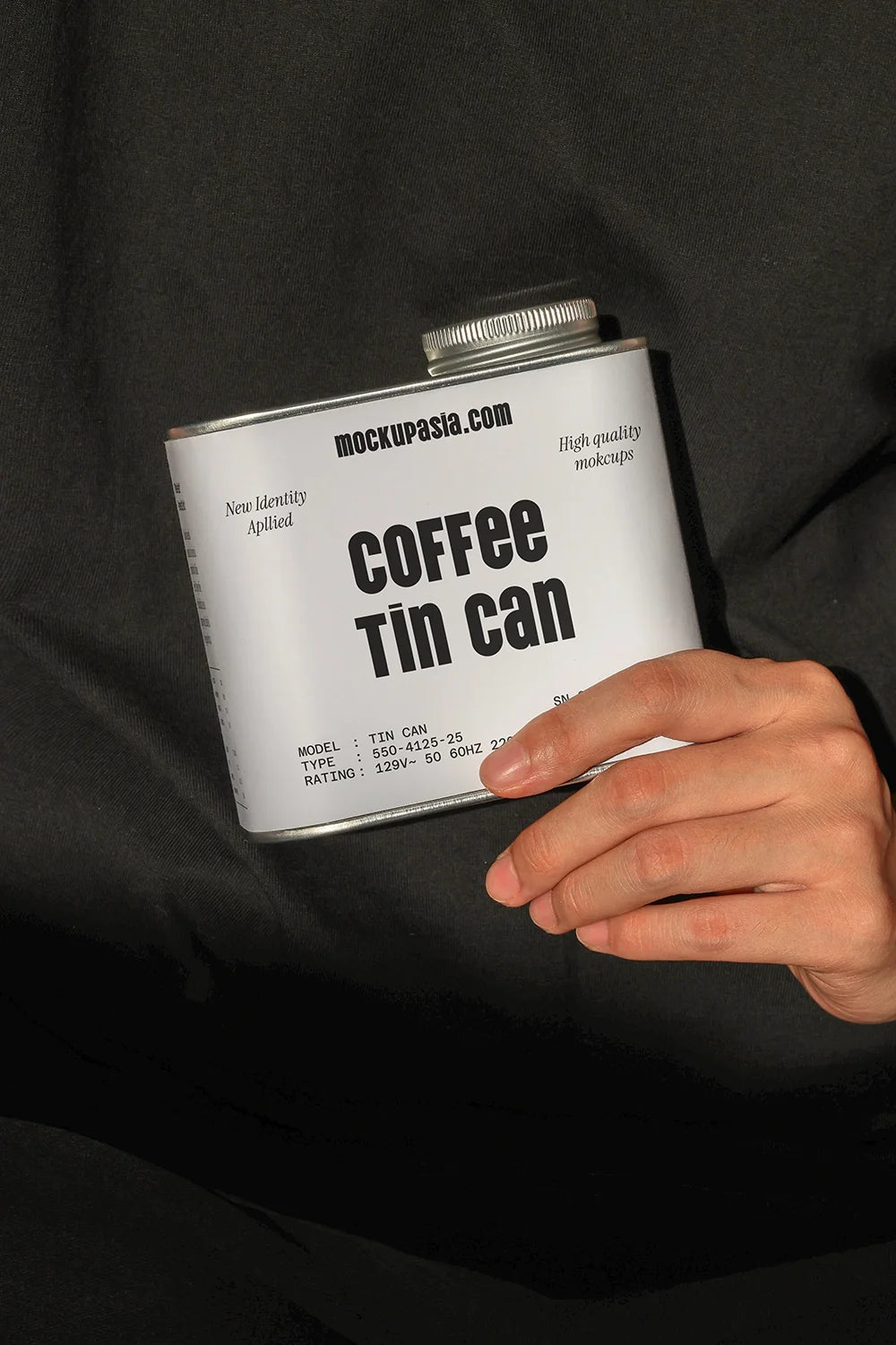Design Studies: Coffee Tin Mockup - Image 2
