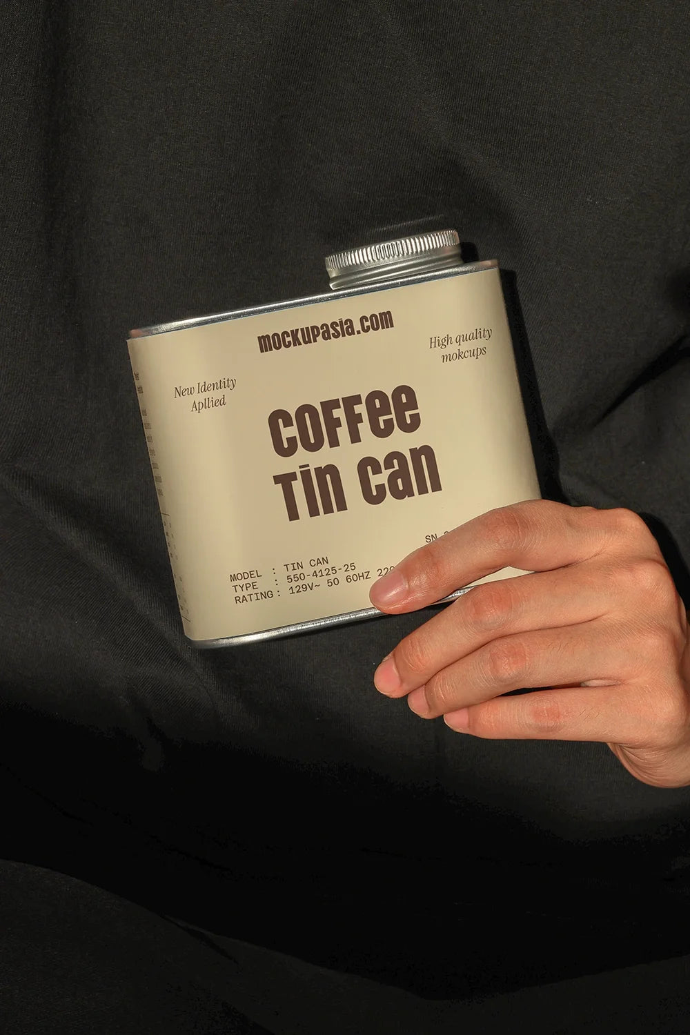 Design Studies: Coffee Tin Mockup - Image 3