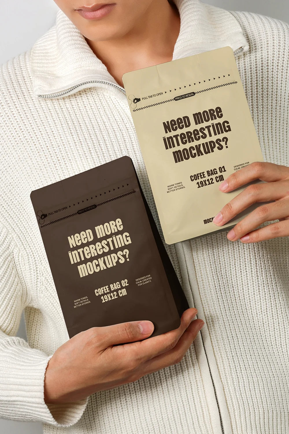 Design Studies: Coffee Bag Mockup