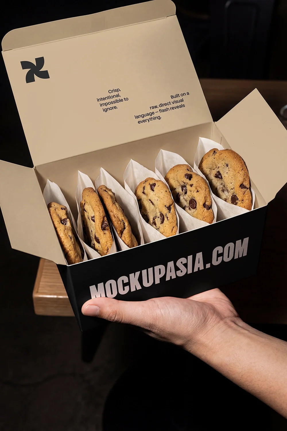 Design Studies: Cookie box mockup