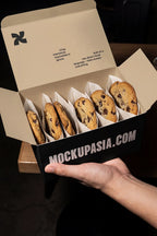 Design Studies: Cookie box mockup