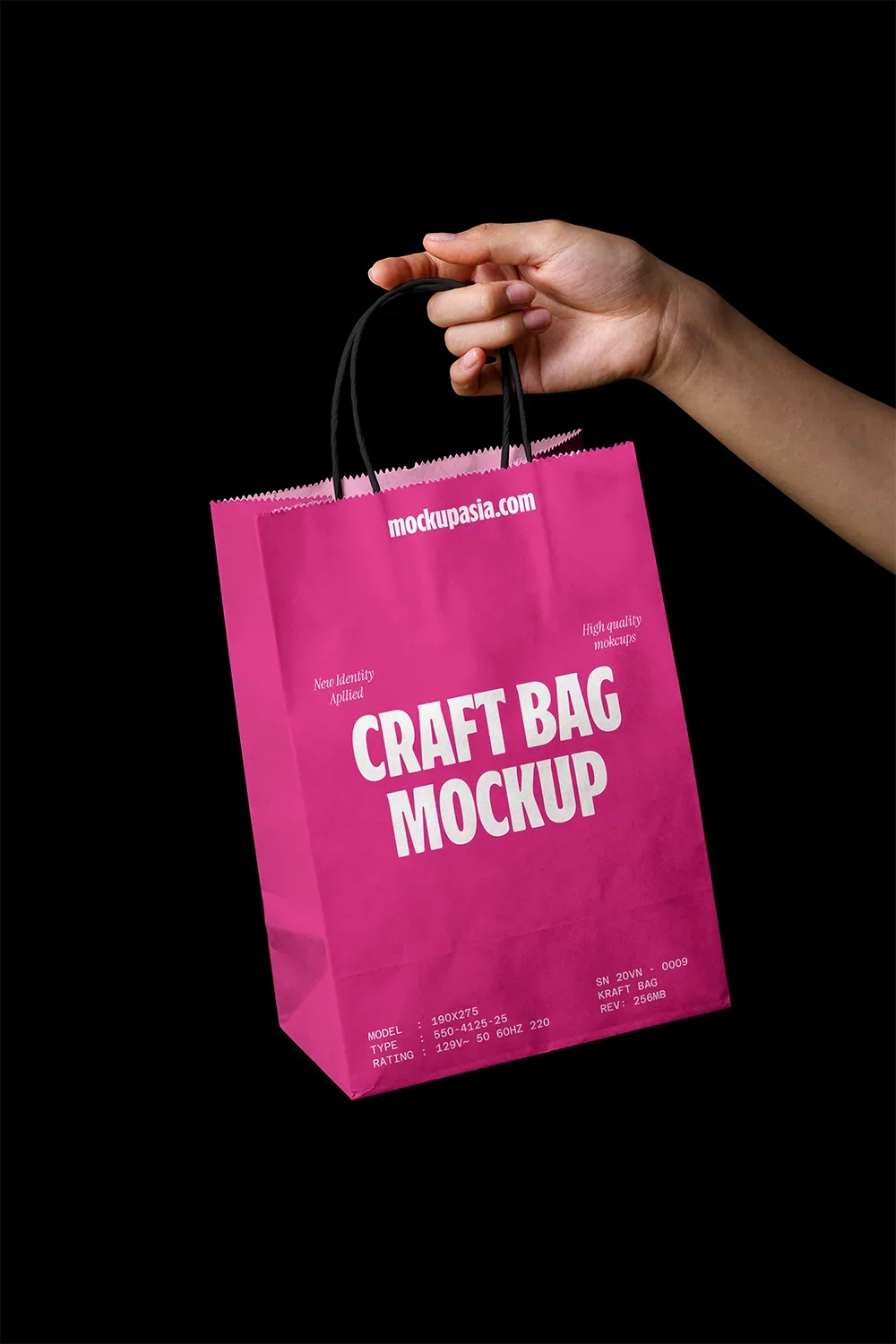 Design Studies: Kraft Paper Bag Mockup