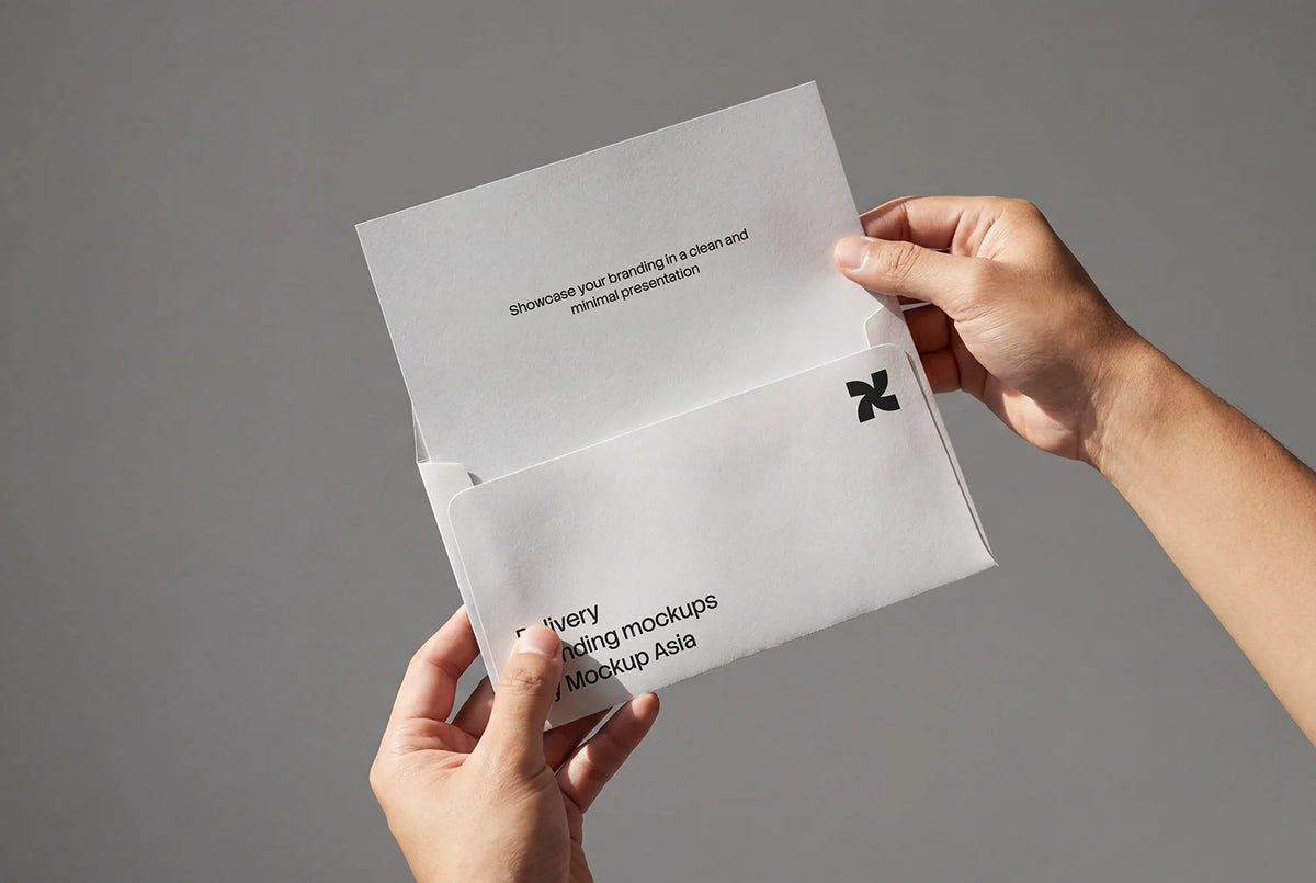 Design Studies: Envelope & letter head set mockup - Image 2