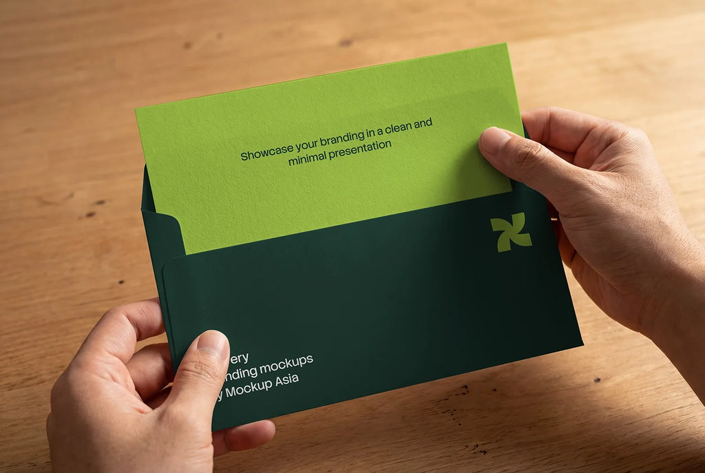 Design Studies: Envelope & letter head set mockup
